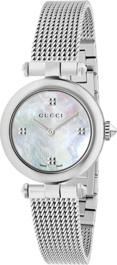 gucci ya141504|Gucci Diamantissima with Mesh Bracelet YA141504.